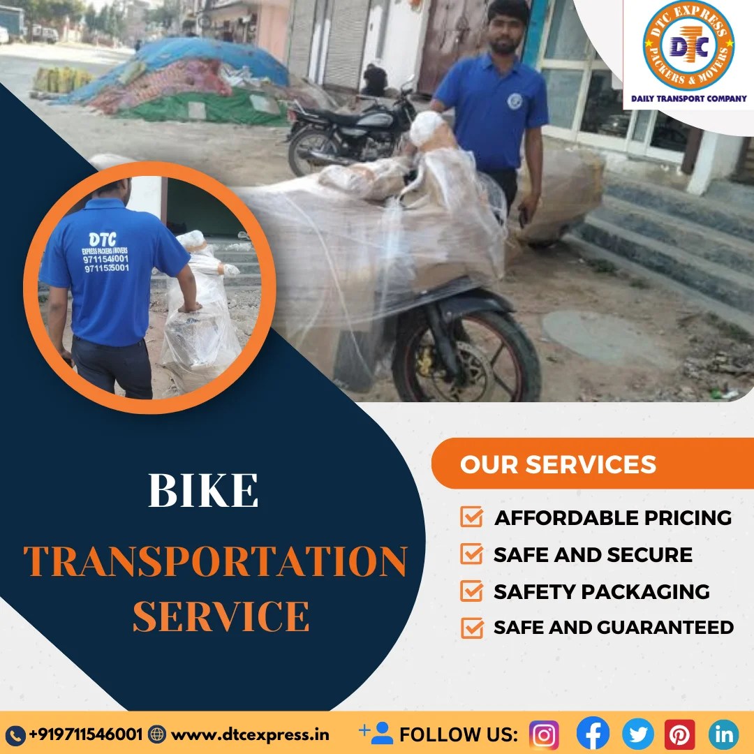 Best Efficient and Affordable Bike Transport Services India
